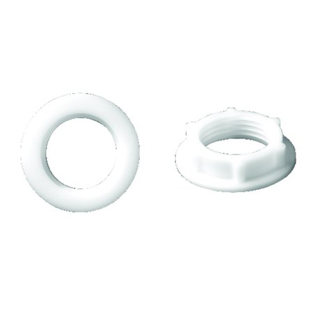 DANCO Ballcock Shank Nut White Plastic 40750B